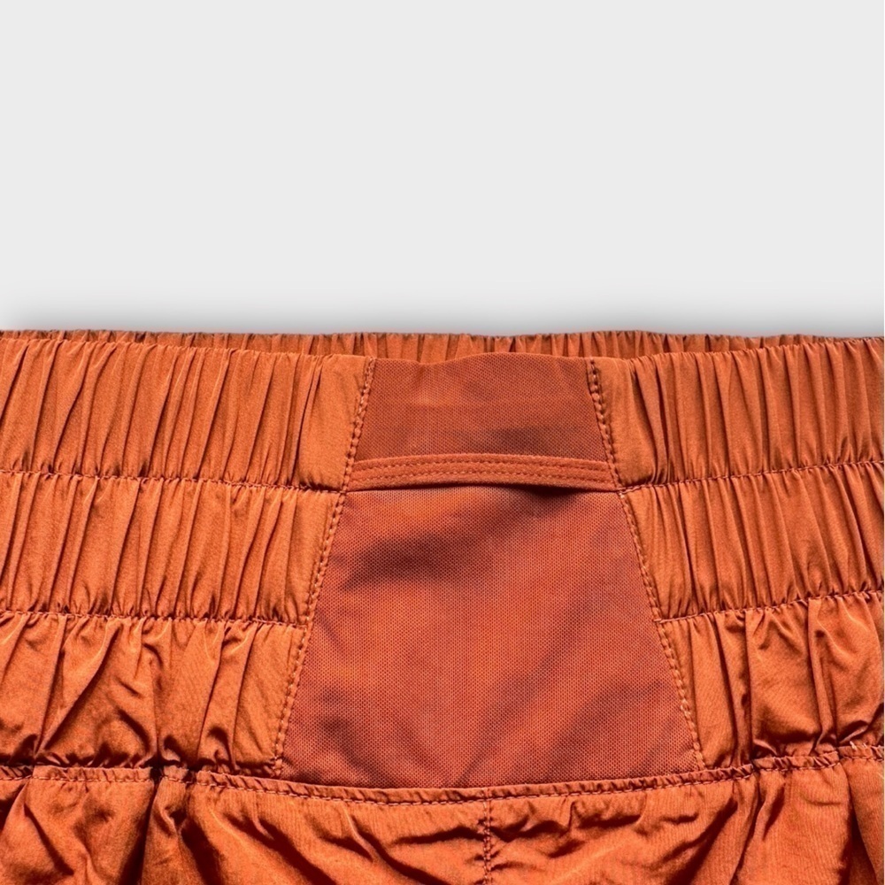 #5 NWOT Free People Movement The Way Home Short In Red Earth - Picture 5 of 9